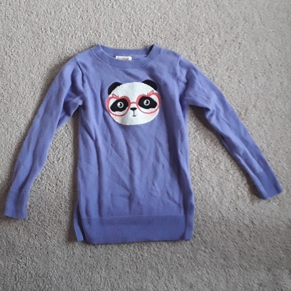 Cat & Jack Other - Cat and Jack girls XS Panda sweater